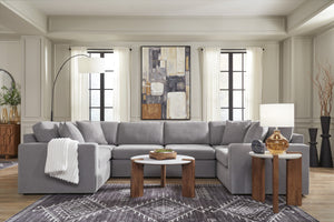 Modmax 6-Piece U-Shaped Sectional – Granite