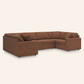 Modmax 6-Piece U-Shaped Sectional – Spice