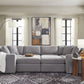 Modmax 8-Piece Pit Sectional – Granite