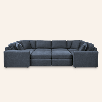 Modmax 8-Piece Pit Sectional – Ink