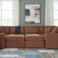 Modmax 8-Piece Pit Sectional – Spice