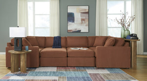 Modmax 8-Piece Pit Sectional – Spice