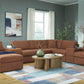 Modmax 9-Piece Sectional w/ 2 Storage Consoles & Ottoman – Spice