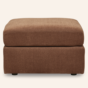 Modmax Oversized Accent Ottoman – Spice