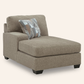 Newellen Sectional with Double Chaise