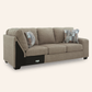 Newellen Sleeper Sectional with Chaise