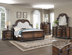 Stanley Night Stand-Coffee Brown