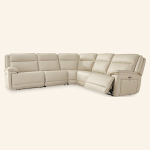 Double Deal 5-Piece Power Reclining Sectional