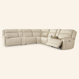 Double Deal 7-Piece Power Reclining Sectional