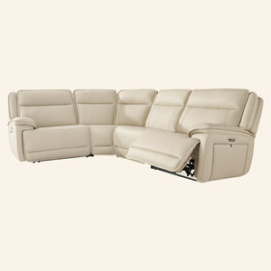 Double Deal 4-Piece Power Reclining Sectional