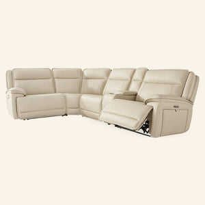 Double Deal 5-Piece Power Reclining Sectional