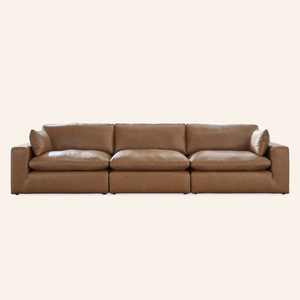 Verona 3-Piece Leather Modular Sofa
