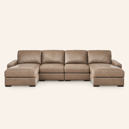 Veronella 4-Piece Double Chaise