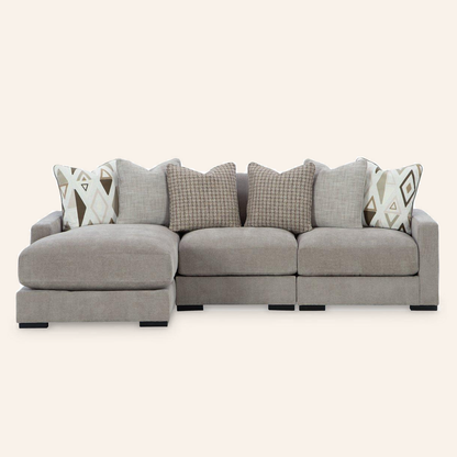 Weston 3-Piece Sectional with Chaise