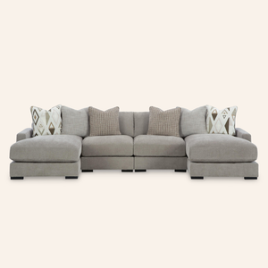 Weston 4-Piece Double Chaise Sectional
