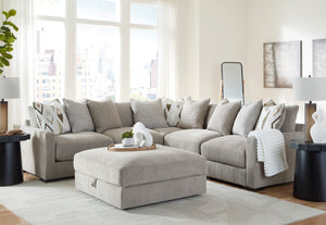 Weston 5-Piece Sectional w/ Storage Ottoman
