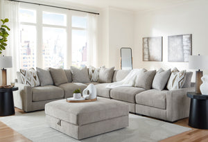 Weston 6-Piece Sectional w/ Storage Ottoman