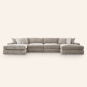 Wicklow 4-Piece Double Chaise Sectional
