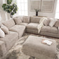Wicklow 5-Piece Sectional w/ Oversized Ottoman
